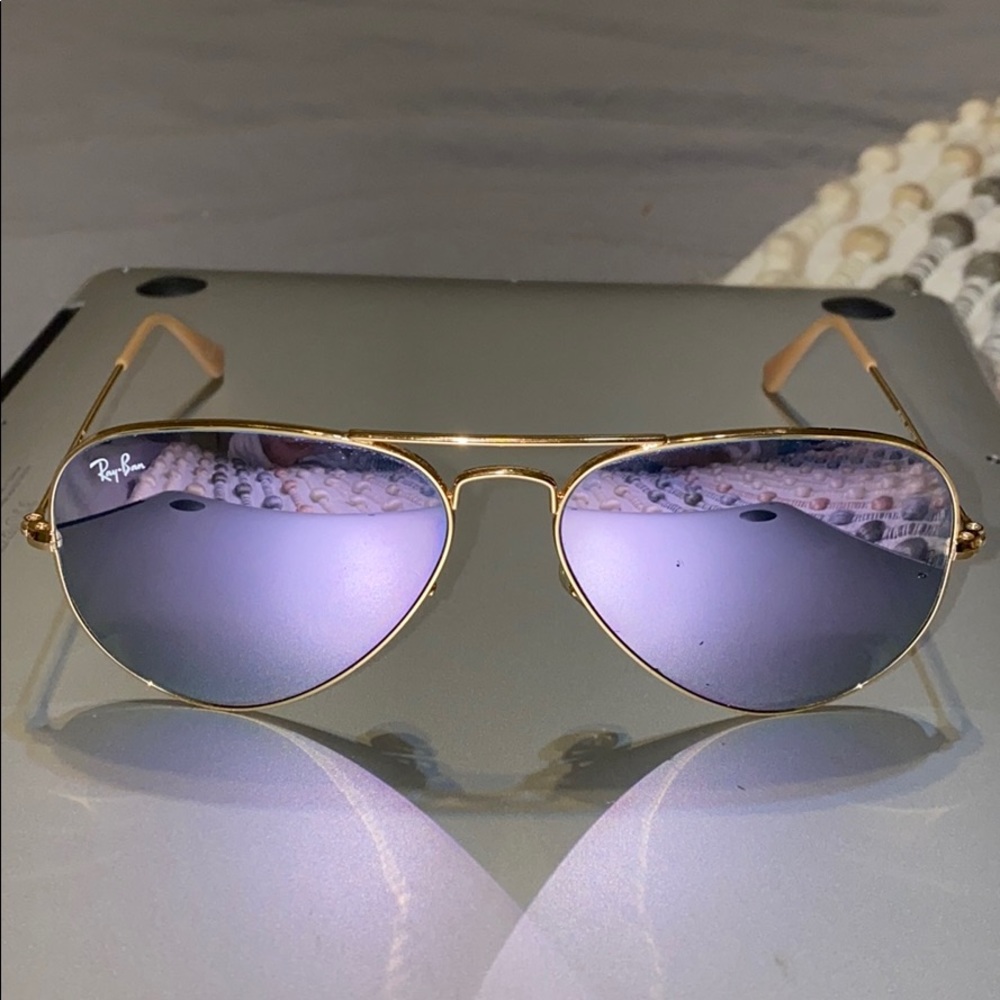 Ray Ban aviator women’s sunglasses- custom
